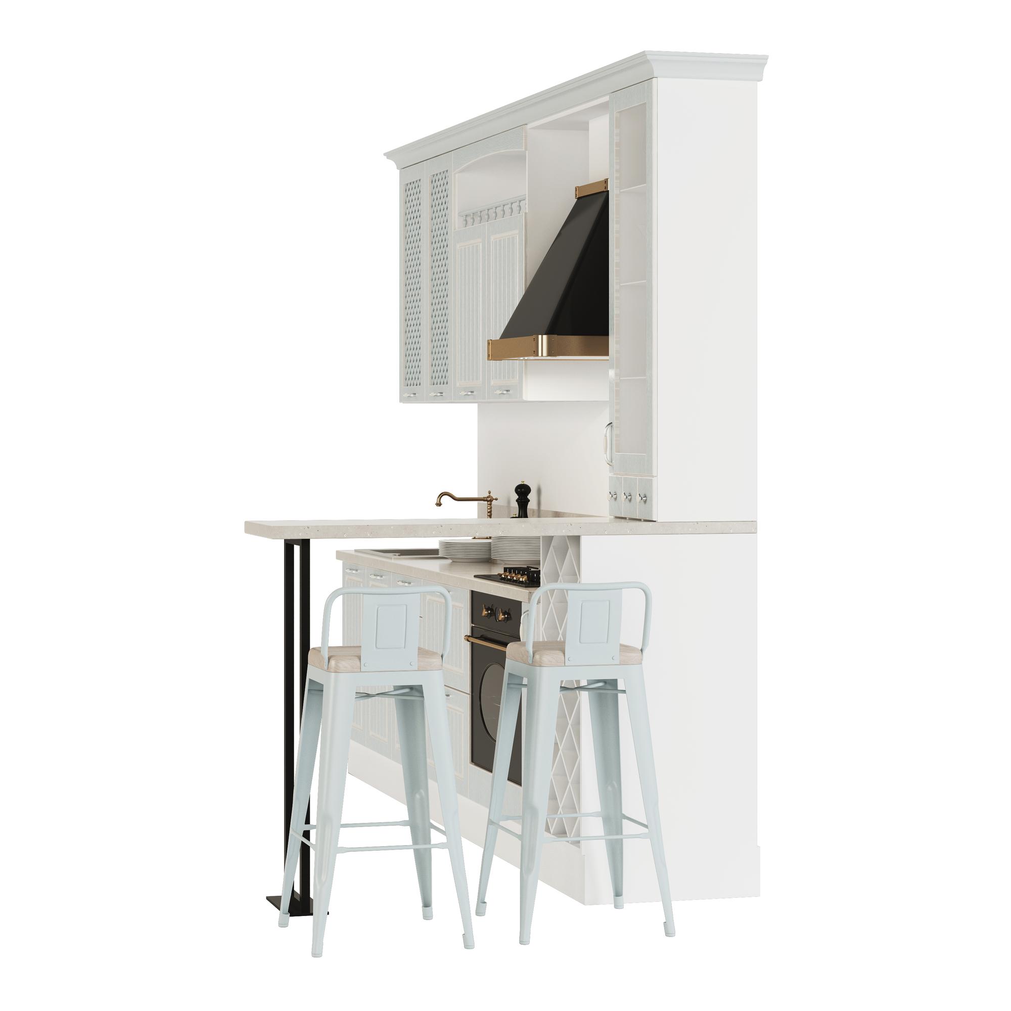 Compact kitchen scene for contact